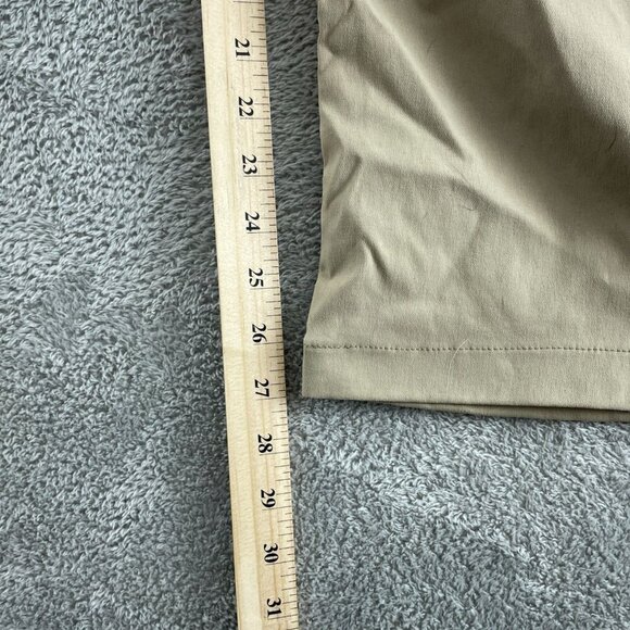 Prana Mens 38WX30L Tan Cargo Pants With Snap Closures & Pockets 5204 - Picture 7 of 9